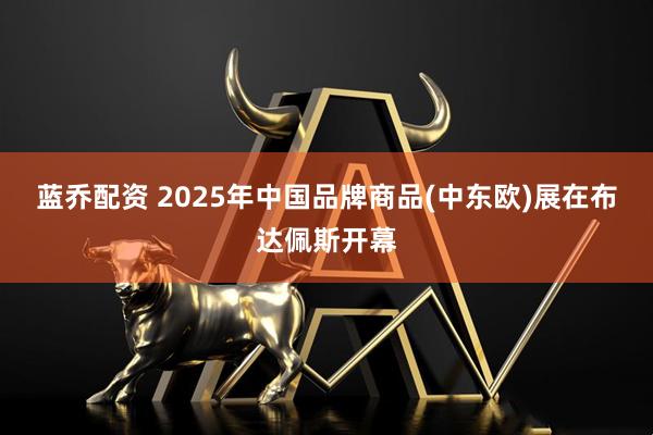 蓝乔配资 2025年中国品牌商品(中东欧)展在布达佩斯开幕