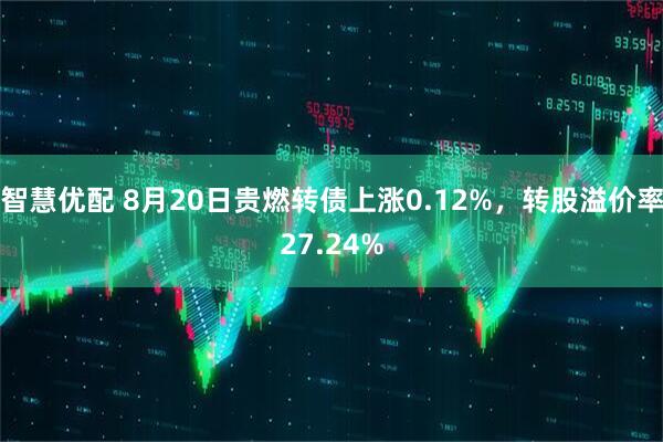 智慧优配 8月20日贵燃转债上涨0.12%，转股溢价率27.24%